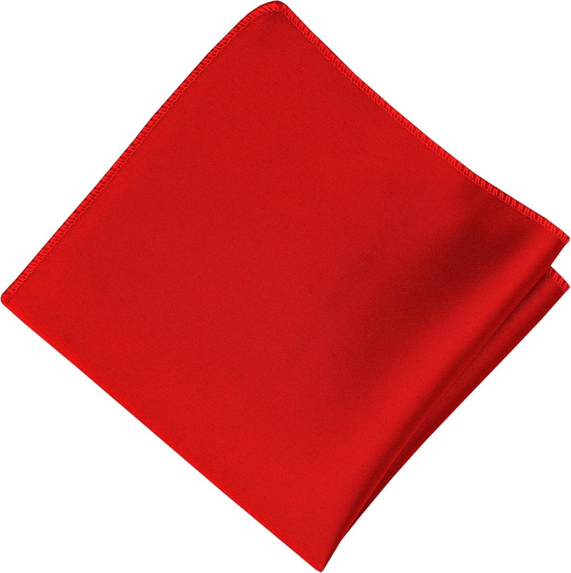 Trilece Ties for Men - Mens Solid Color Formal Necktie and Pocket Square Sets - Image 3